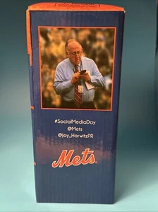 NEW YORK Mets Social Media Day 2013 Jay Horwitz Bobblehead SpeciaL Ticket SGA PR - Picture 1 of 5