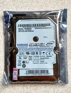 Samsung 80 GB 80 GB 5400rpm IDE PATA 2.5 "HDD Internal Hard Disk Drives - Picture 1 of 2