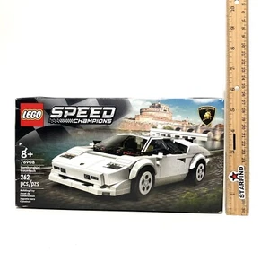 Lego Speed Champions Lamborghini Countach 76908 Racer Building Toy Car LEER⭐️ - Imagen 1 de 9