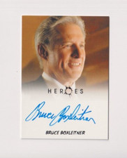 BRUCE BOXLEITNER AUTOGRAPH 2010 HEROES "ROBERT MALDEN" AUTO RITTENHOUSE ARCHIVES