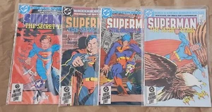 DC Superman The Secret Years 1-4 - 1985 - In Good to Very Good Condition - Picture 1 of 12