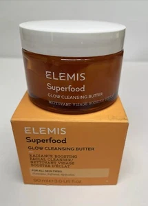 Elemis Superfood Glow Cleansing Butter Boosting Facial Cleansing 3 fl oz New - Picture 1 of 5