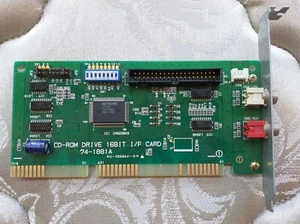 Mitsumi CD-ROM 16BIT I/F Card 74-1881A Controller   (2655) - Photo 1/2