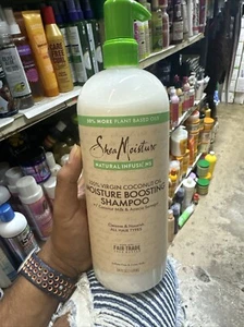 Shea Moisture Boosting Shampoo Natural Infusion W/Coconut Milk, 34 fl oz - Picture 1 of 6