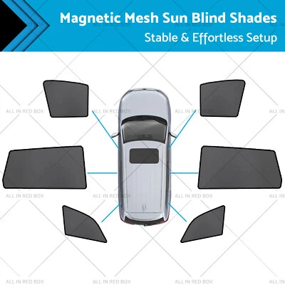 Magnetic Mesh Sun Blind Shades Suitable for Audi Q7 4LB 06-15 On Front/Rear - image 1 of 4