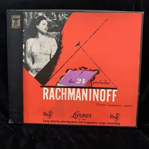 RACHMANINOFF The 24 Preludes MOURA LYMPANY - LONDON LLP 328-329 - 2LP BOX 1951 - Picture 1 of 9