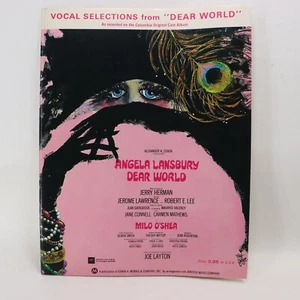 Dear World Vocal Selection Songbook Sheet Music Score Broadway1969 Morris Rare - Picture 1 of 10