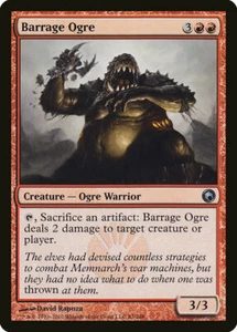1x FOIL Barrage Ogre SOM #083 MTG Magic inglese quasi nuovo/non giocato carta UC non comune - Foto 1 di 1