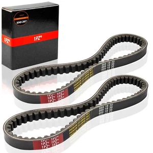 Correa de transmisión 2 piezas para scooter GY6 49CC 50CC QMB/QMA 139 motor de 4 tiempos 669-18-30 - Imagen 1 de 7
