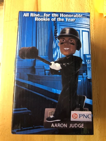 Aaron Judge Scranton/Wilkes-Barre RailRiders NY Yankees Bobblehead Rare Giveaway Cover