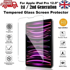 9H Hard Shattered Scratched Proof Screen Saver For iPad Pro 12.9" 2015 2016 2017 - Picture 1 of 12