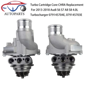 Pair Turbo Cartridge Core CHRA Replacement For 2013-2018 Audi S6 S7 A8 S8 4.0L - Picture 1 of 11