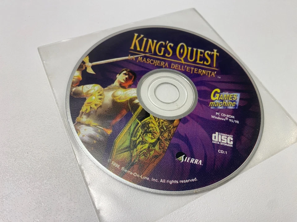 King's Quest The Mask Of Eternity PC Game Sierra PAL - Complete - Image 1 of 1