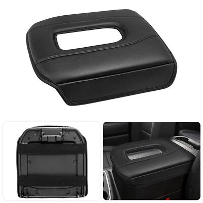 For Chevy Silverado GMC Sierra Bucket Seat 2019-2025 Console Cover Armrest Pad - Image 1 of 4