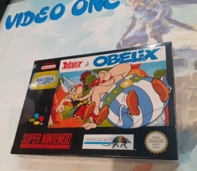 Asterix & Obelix Super Nintendo Snes Nuovo Sigillato ITALIANO Originale 100% - Immagine 1 di 4