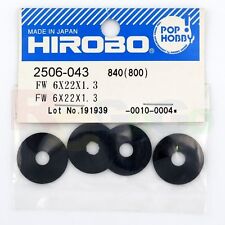 HIROBO 2506-043 FLAT WASHER 6 X 22 X 1.3 PLASTIC #2506043 HELICOPTER PARTS