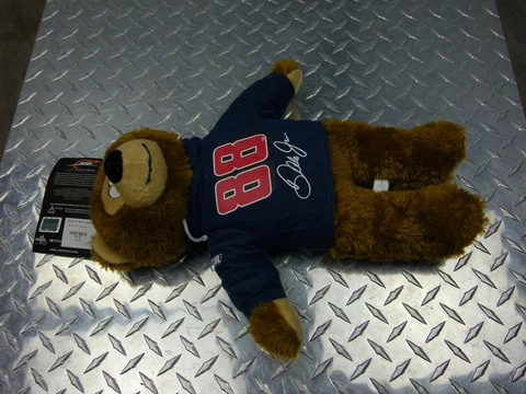 Nascar 2009 18” Dale Jr #88 Plush Bear w/Hoodie  Jr Nation Cover