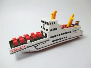 Barco barco MS Frisia IX Norddeich Juist 12 cm modelo Poly nuevo - Imagen 1 de 6