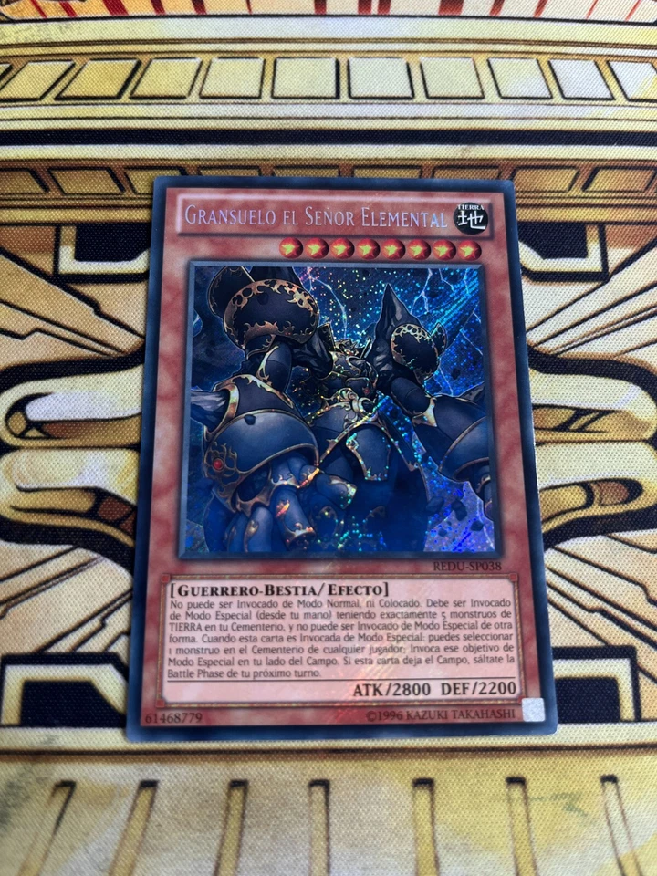 Yugioh Grandsoil der Elementarherrscher REDU-SP038 Secret Rare - Bild 1 von 1