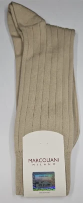 Marcoliani Milano Sea Island Cotton Dress Socks 80% Cotton 20% Nylon - NEW - Изображение 1 из 4