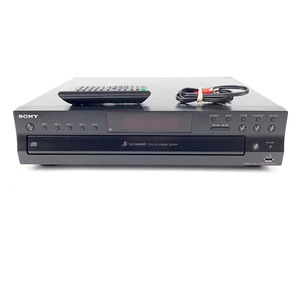 Sony CDP-CE500 5-Disc Carousel CD Changer Player/USB Recorder - NEW REMOTE! EUC - Picture 1 of 15