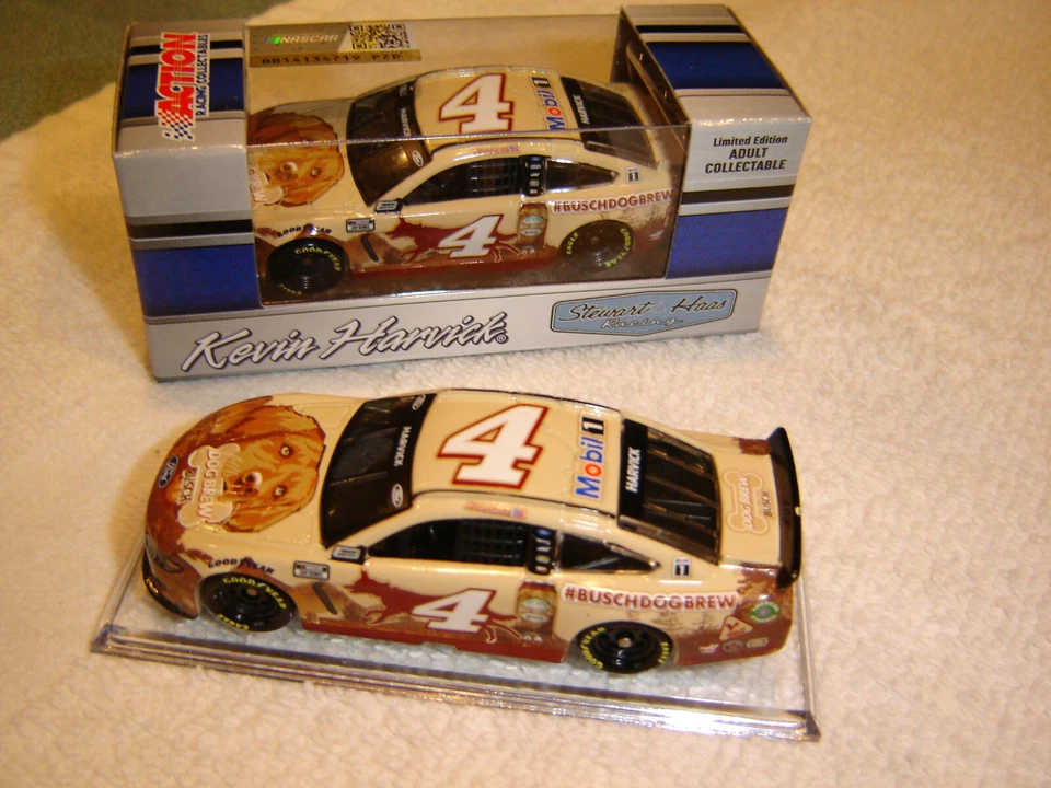 Kevin Harvick #4 BUSCH BEER DOG BREW 1/64 Action Lionel 2021 NEW IN BOX IN STOCK - Image 1 of 1