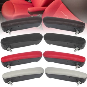 Reposabrazos de asiento delantero izquierdo derecho PU intraborda para Fiat 500 Abarth 2016 2017 2018 2019 - Imagen 1 de 32