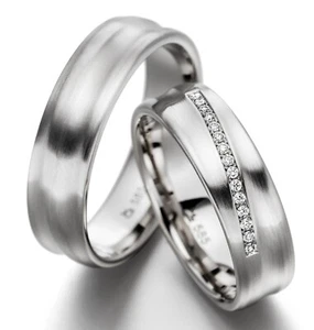 DISEÑO MADURO - ELEGANTES ANILLOS DE BODA / BRONCE - ORO - GRAN SELECCIÓN EN TIENDA - Imagen 1 de 1