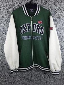 Chaqueta Universitaria Oxford University Mercancía Oficial Cremallera Completa Talla XXL - Imagen 1 de 12
