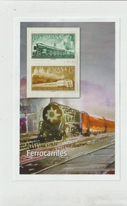 España Ferrocarriles Hojita Recuerdo de la Serie del año 1958 (GT-251) - Picture 1 of 1