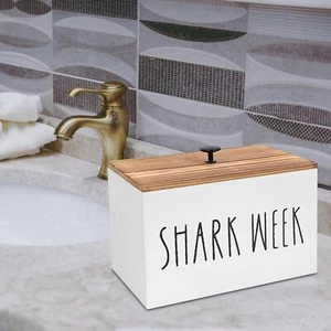 Tampon Holder for Bathroom Case with Compartments Pad and Tampon Storage Box - Picture 1 of 7