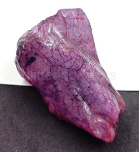 Piedra preciosa suelta natural IGL púrpura áspera 245 quilates certificada N6 - Imagen 1 de 10