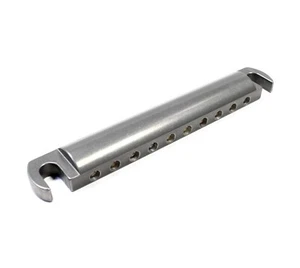 Peters 10 string Gunmetal lap steel extended range guitar bridge ,stop tailpiece - Picture 1 of 5