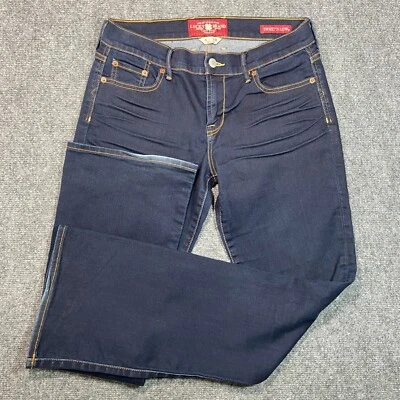 Pantalones de mezclilla Lucky Brand para mujer talla 6 azul corte boot elástico dulce N bajo lavado oscuro Foto 1 de 4