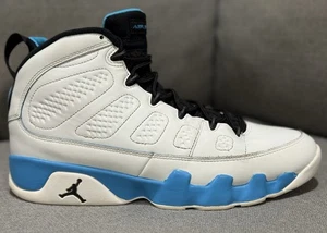 Nike Air Jordan IX 9 Retro Blu Cipria Uomo Taglia 10 - Foto 1 di 15