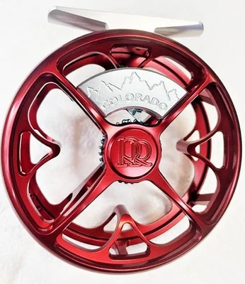 ROSS COLORADO #4/5 CLICK DRAG REEL  - NEW 2025 CRIMSON RED COLOR - IN STOCK - image 1 of 4