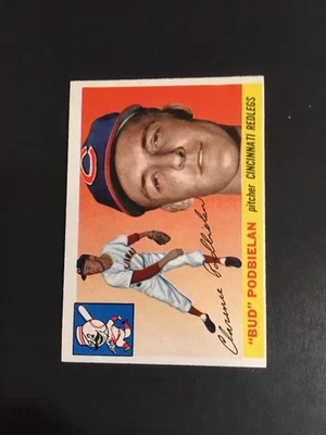 1955 TOPPS BUD PODBIELAN, #153, NM/MT (Free Shipping On Any 3!) - Image 1 of 2