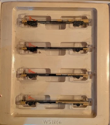 Walthers 932-3992 HO TTX Four Runners 4-Pack  - Image 1 of 2