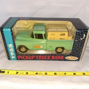 ERTL True Value Hardware 1955 Pickup Truck Coin Bank 1/25 Scale Die-Cast Metal - Picture 1 of 4