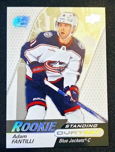 Adam Fantilli 2023-24 Upper Deck Ovation Rookies Standing/500 RC #129 - Imagen 1 de 3