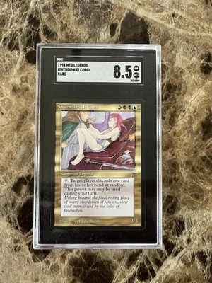 GWENDLYN DI CORCI Legends SGC 8.5 (NM / M) Graded Vintage MTG - Image 1 of 2