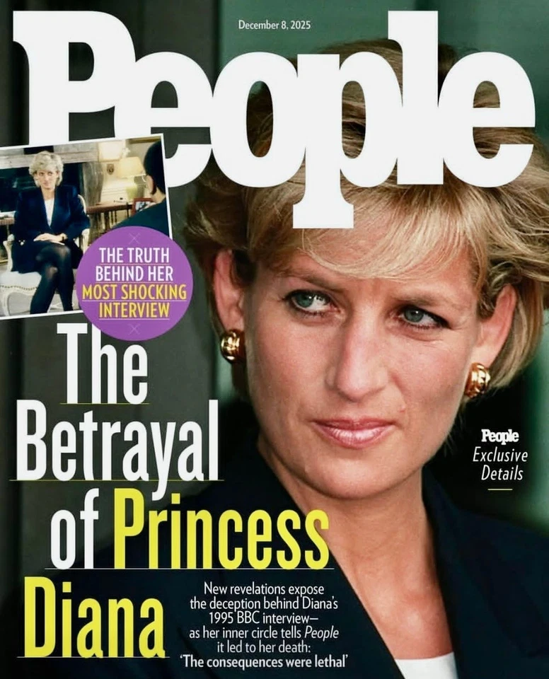 PEOPLE MAGAZINE - DECEMBER 2025 - THE BETRAYAL OF PRINCESS DIANA - BRAND NEW - Image 1 of 1