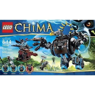 LEGO 70008 LEGENDS OF CHIMA Gozan's Gorilla Striker [Unopened] From Japan - Image 1 of 4