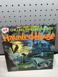 WALT DISNEY STUDIOS CHILLING, THRILLING SOUNDS OF THE HAUNTED HOUSE LP 2507 - Picture 1 of 6