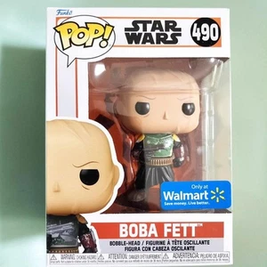 Funko Pop Star Wars Mandalorian Boba Fett Unmasked - Picture 1 of 3