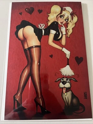 Mandy - A Tribute to Dean Yeagle - Mandy French Maid METAL Cover Ltd 33 - Image 1 of 3