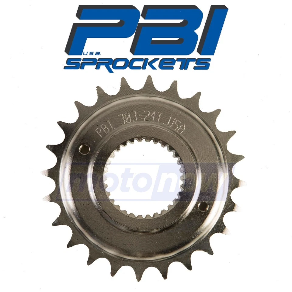 PBI Transmission Sprocket for 2007-2017 Harley Davidson FXDWG Dyna Wide yt Foto 1 de 4