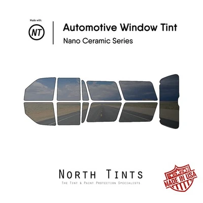 Película de tinte de ventana precortada nano cerámica vidrio para automóvil para Lincoln Navigator 1998-2002 Foto 1 de 4