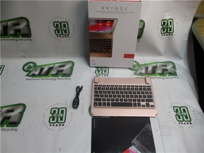 Brydge BRY8003-C Rose Gold Wireless Keyboard Case iPad Air 10.5" Trackpad - Image 1 of 4