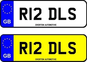 PRIVATE PERSONAL REGISTRATION NUMBER R12 DLS (TRANSFER FEE INCLUDED) - Picture 1 of 6